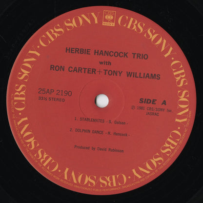The Herbie Hancock Trio with Ron Carter + Tony Williams (25AP 2190)