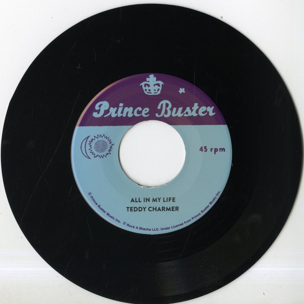 Teddy Charmer - Gregory Isaacs / All In My Life - Dancing Floor -7" (RSPB7-020) Rock A Shacka