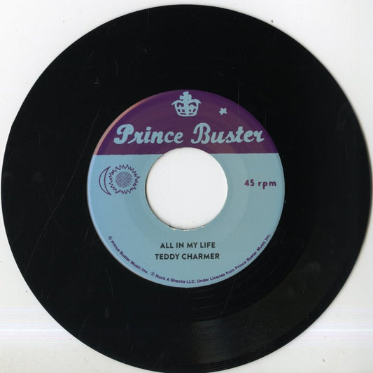 Teddy Charmer - Gregory Isaacs / All In My Life - Dancing Floor -7" (RSPB7-020) Rock A Shacka