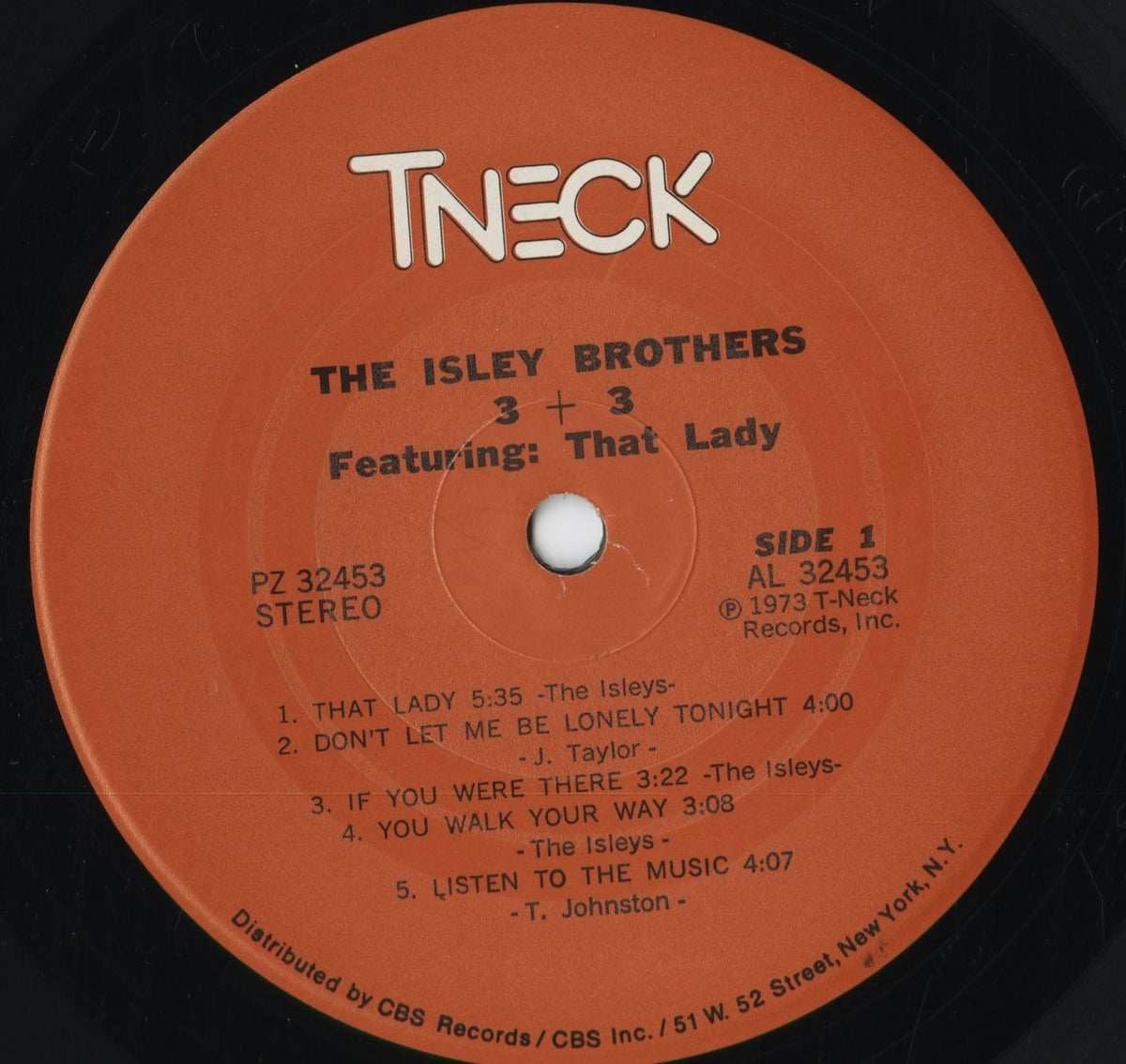 The Isley Brothers - 3+3 (PZ 32453) 1980's US T-Neck｜中古LP