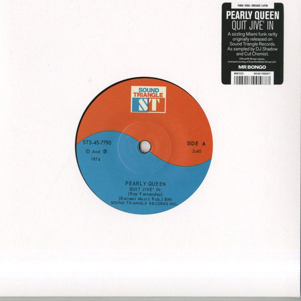 Pearly Queen - Quit Jive’ In / Jungle Walk (MRB7223) Mr. Bongo