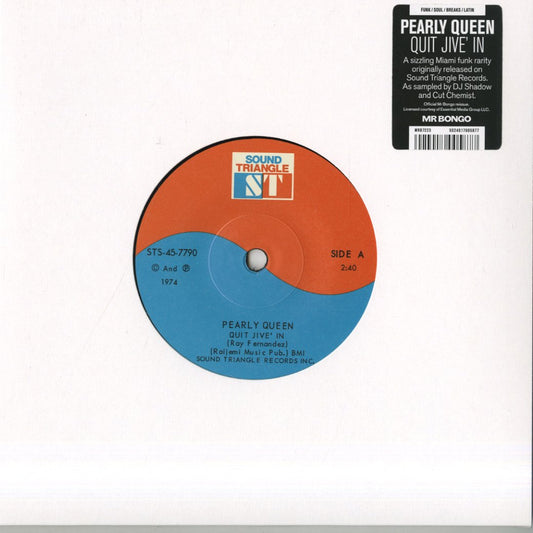 Pearly Queen - Quit Jive’ In / Jungle Walk (MRB7223) Mr. Bongo