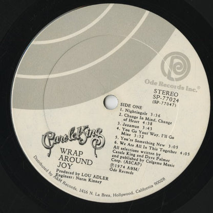 Carole King / キャロル・キング / Wrap Around Joy (SP77024)