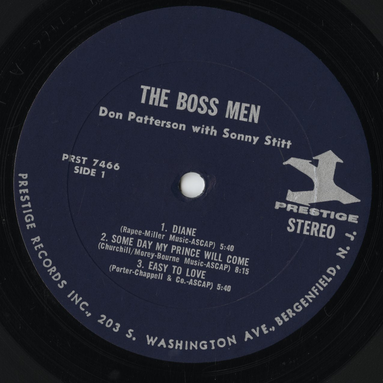 Don Patterson - The Boss Men (PR 7466) 1967 US Prestige｜中古LP