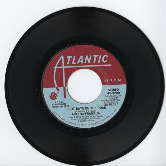 Aretha Franklin / Ain't Nothing Like The Real Thing / Eight Days On The Road (45-3200) Atlantic