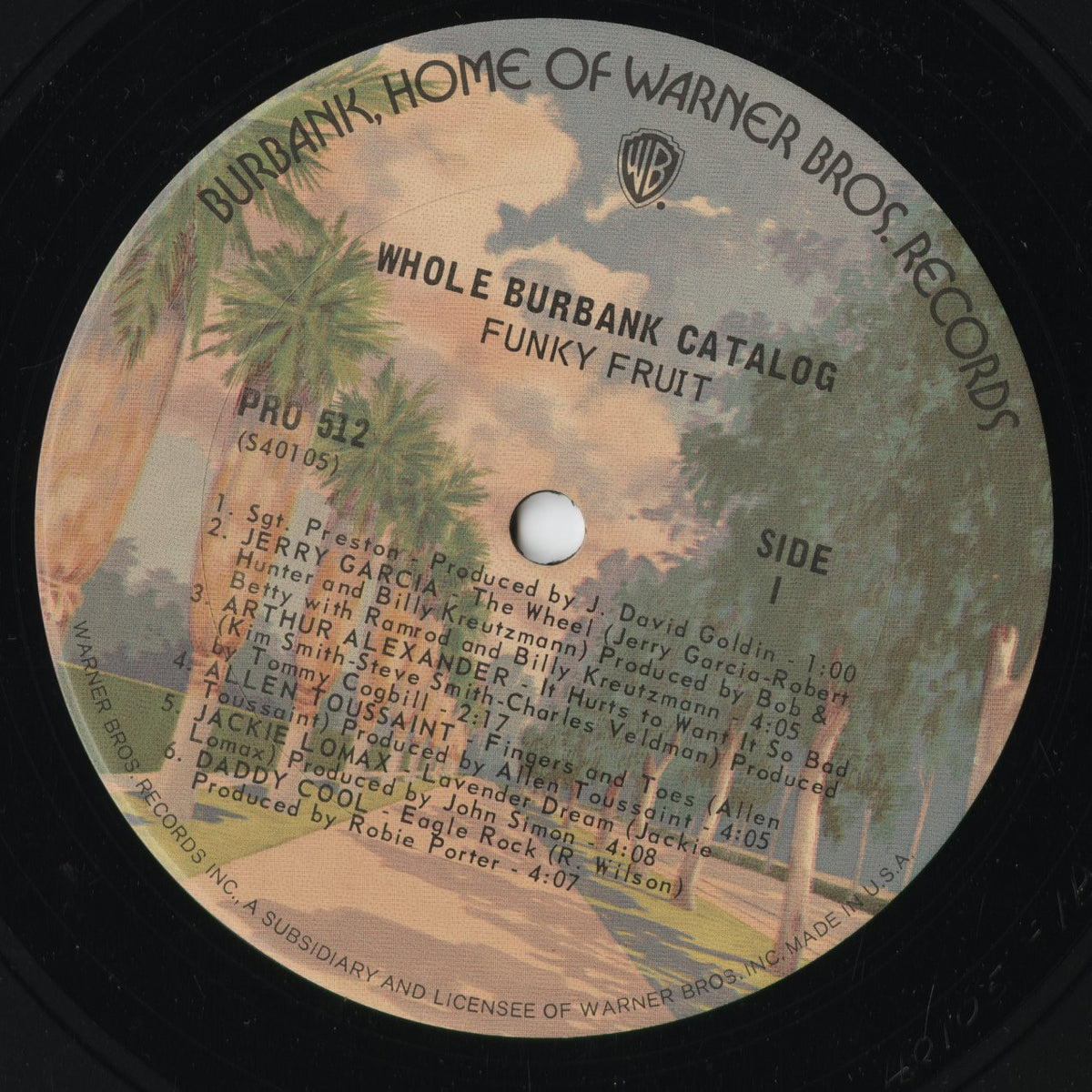 V.A. - The Whole Burbank Catalog (PRO 512) 1973 US Warner Bros.｜中古LP
