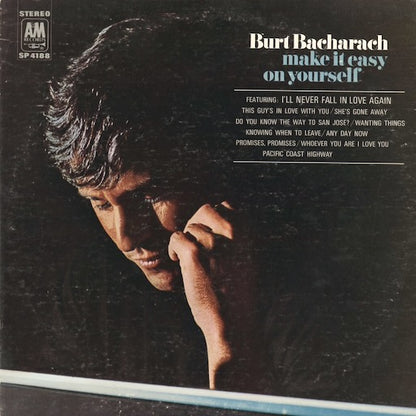 Burt Bacharach - Make It Easy On Yourself (SP4188) 1970 US A&M｜中古LP バート・バカラック