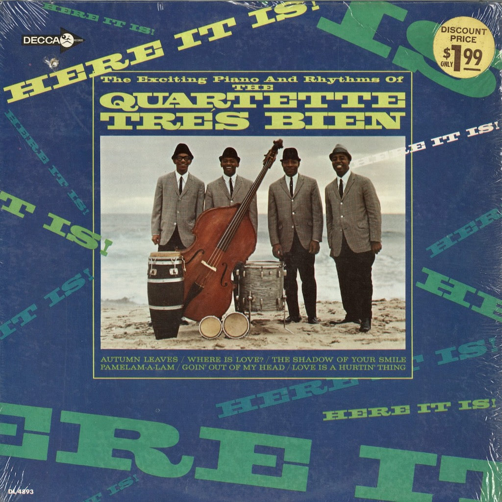 Quartette Tres Bien / カルテット・トレ・ビエン / Here It Is! (DL 74893) MONO