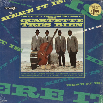 Quartette Tres Bien / カルテット・トレ・ビエン / Here It Is! (DL 74893) MONO
