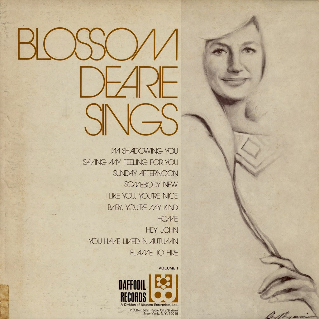 Blossom Dearie – Sings Vol.1 (BMD 101) LP 1973 US Daffodil｜中古LP