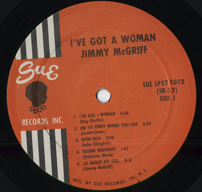 Jimmy McGriff – I’ve Got A Woman (STLP 1012) 1962 US SUE｜中古LP