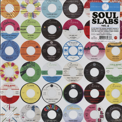 V.A./ Soul Slabs Vol.4 - Red Vinyl 2LP  (CLMN 12067)