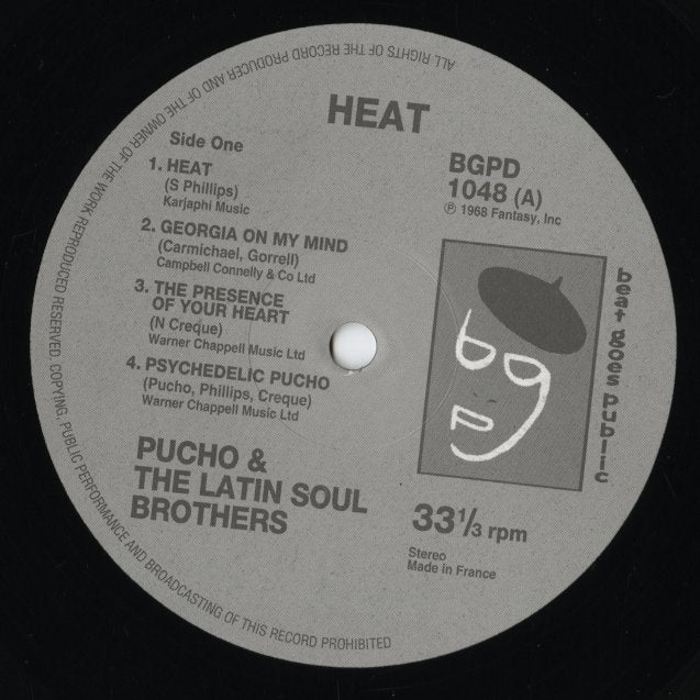 Pucho & The Latin Soul Brothers - Heat! (BGPD1048) LP 1992 UK BGP｜中古LP