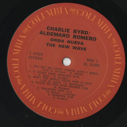 Charlie Byrd - Aldemaro Romero / チャーリー・バード　アルデマロ・ロメロ / Onda Nueva (C31025)