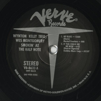 Wynton Kelly Trio / Wes Montgomery / ウィントン・ケリー　ウェス・モンゴメリ / Smokin' At The Half Note -180g (009 8633)