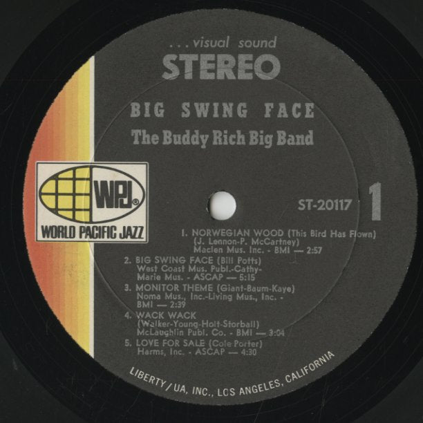 Buddy Rich / バディ・リッチ・ビッグ・バンド / Big Swing Face (ST20117)