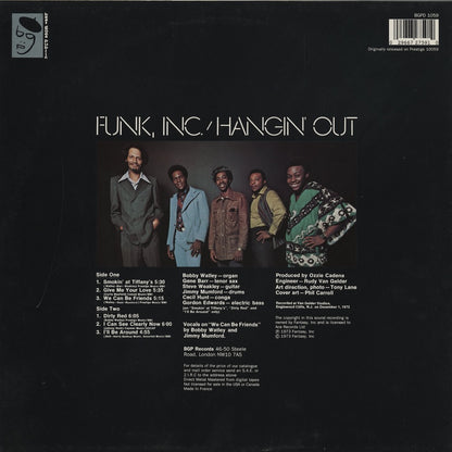Funk Inc. / ファンク・インク / Hangin' Out (BGPD 1059)