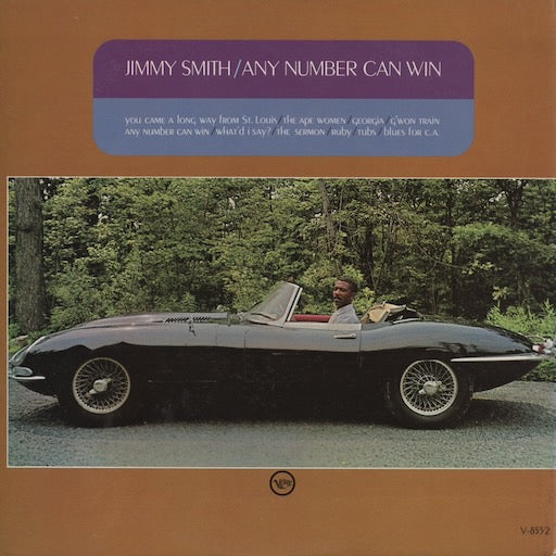 Jimmy Smith - Any Number Can Win - MONO (V-8552) 1963 US Verve｜中古LP