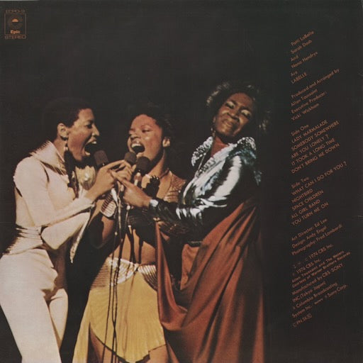 Labelle - Nightbirds (ECPO-9) 1974 JPN Epic｜中古LP