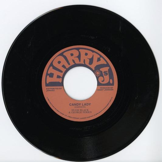 Richard Ace - Hang 'Em High / Candy Lady (500 - Numberd Limited Edition) 7inch 2023 FRA JAMWAX｜新品7inch　back