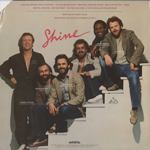 Average White Band - Shine (AL 9523) 1980 US Arista｜中古LP
