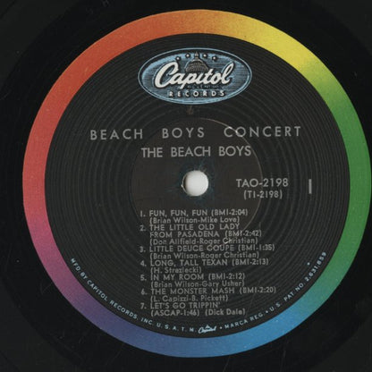 The Beach Boys / ビーチ・ボーイズ / Beach Boys Concert (TAO2198)