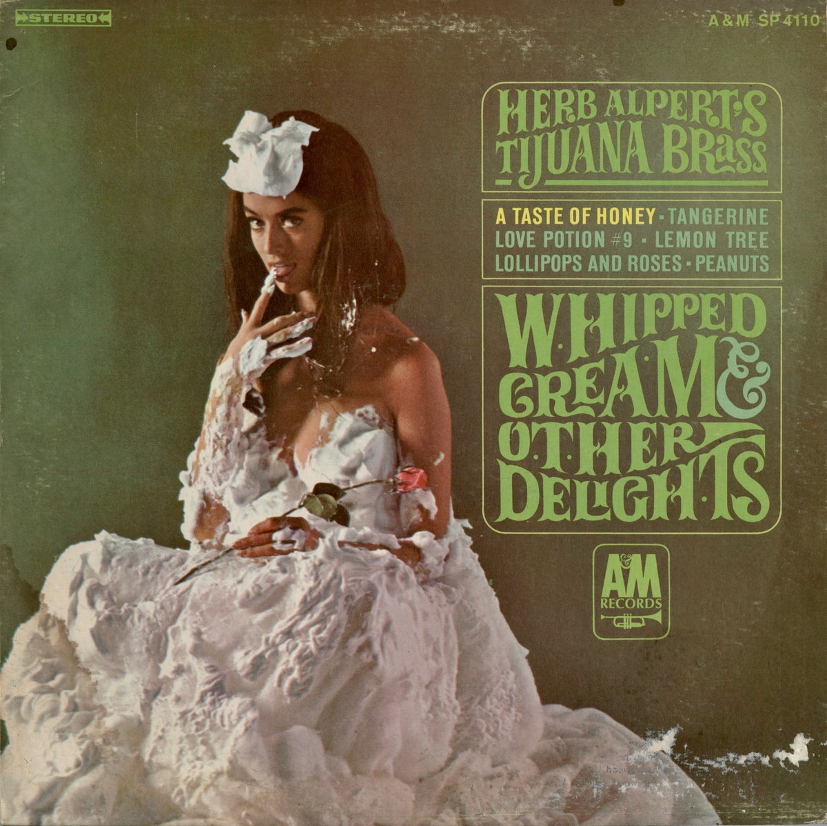 Herb Alpert & The Tijuana Brass - Whipped Cream & Other Delights (SP 4110) 1965 US A&M｜中古LP