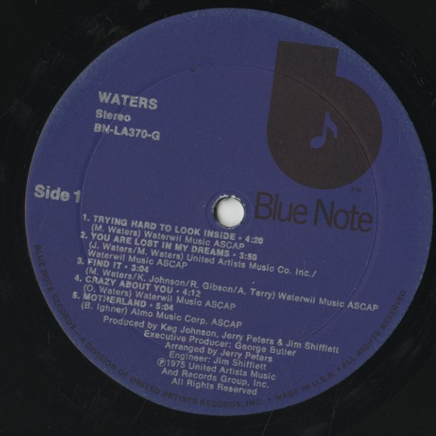 Waters / ウォーターズ  (BN-LA370-G)