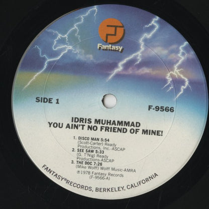 Idris Muhammad / イドリス・ムハマド / You Ain’t No Friend Of Mine! (F-9566)