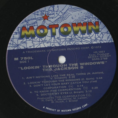 Jackson 5 / ジャクソン・ファイヴ / Lookin' Through The Windows (M 750 L)