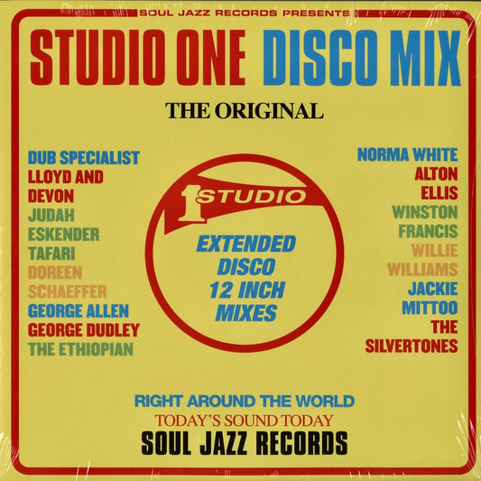 Various - Studio One Disco Mix (SJR LP103) UK Soul Jazz Records｜新品2LP Reagge 