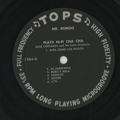 Jack Costanzo / ジャック・コスタンツォ / Mr. Bongo Plays In Hi-Fi Cha Cha Cha (L1564)
