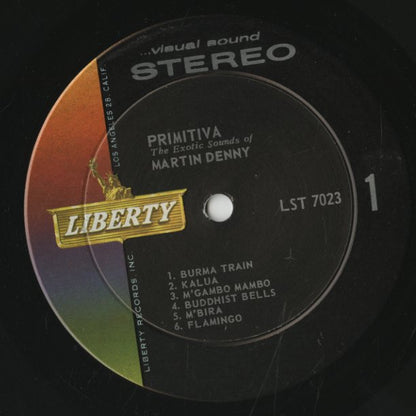 Martin Denny / マーティン・デニー / Primitiva - STEREO (LST7023)