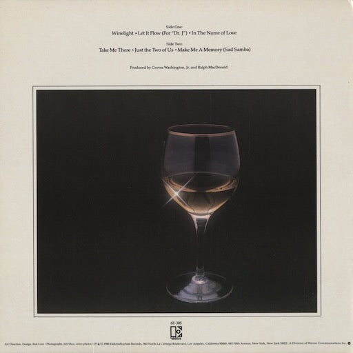 Grover Washington Jr. - Winelight (6E-305) 1980 US Elektra｜中古LP