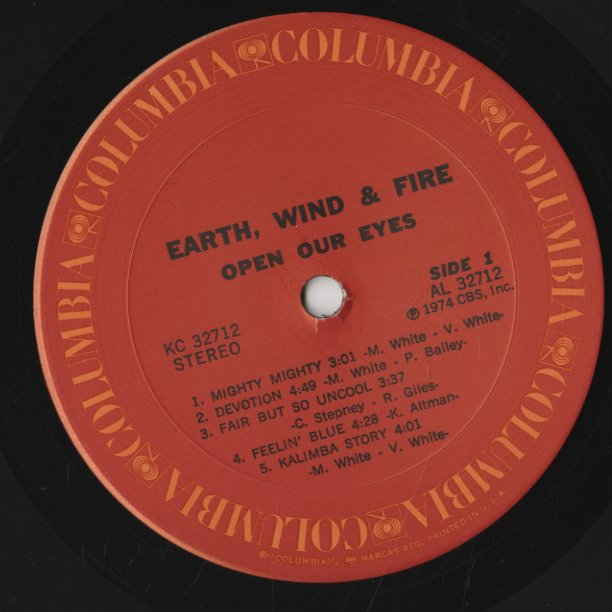 Earth Wind & Fire / アース、ウィンド＆ファイア / Open Our Eyes (KC32712)