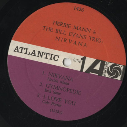 Herbie Mann & The Bill Evans Trio / ハービー・マン　ビル・エヴァンス / Nirvana (1426)