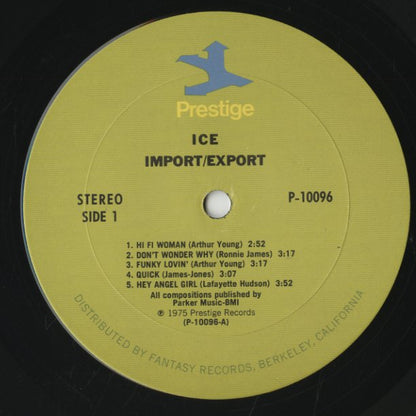 Ice / アイス / Import Export (P-10096)