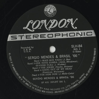 Sergio Mendes & Brasil '66 / セルジオ・メンデス / Herb Alpert Presents (SLH84)