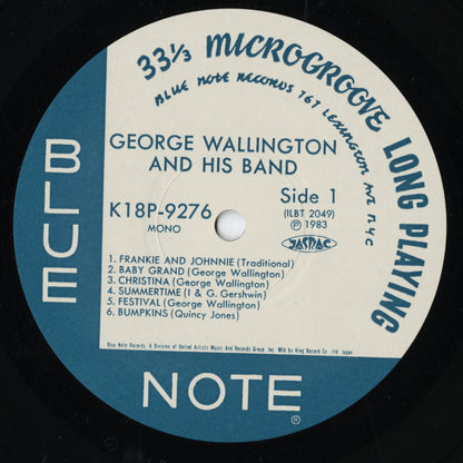 George Wallington and His Band / Hank Mobley Quartet (K18P-9276) LP 1983 JPN Blue Note｜中古LP