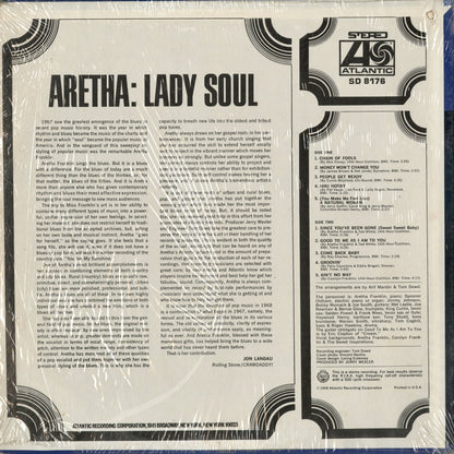 Aretha Franklin - Lady Soul (SD 8176) 1969 US Atlantic｜中古LP