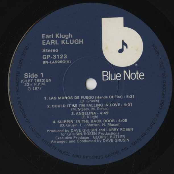 Earl Klugh - Earl Klugh (GP3123) LP 1976 JPN Blue Note / King Record｜中古LP