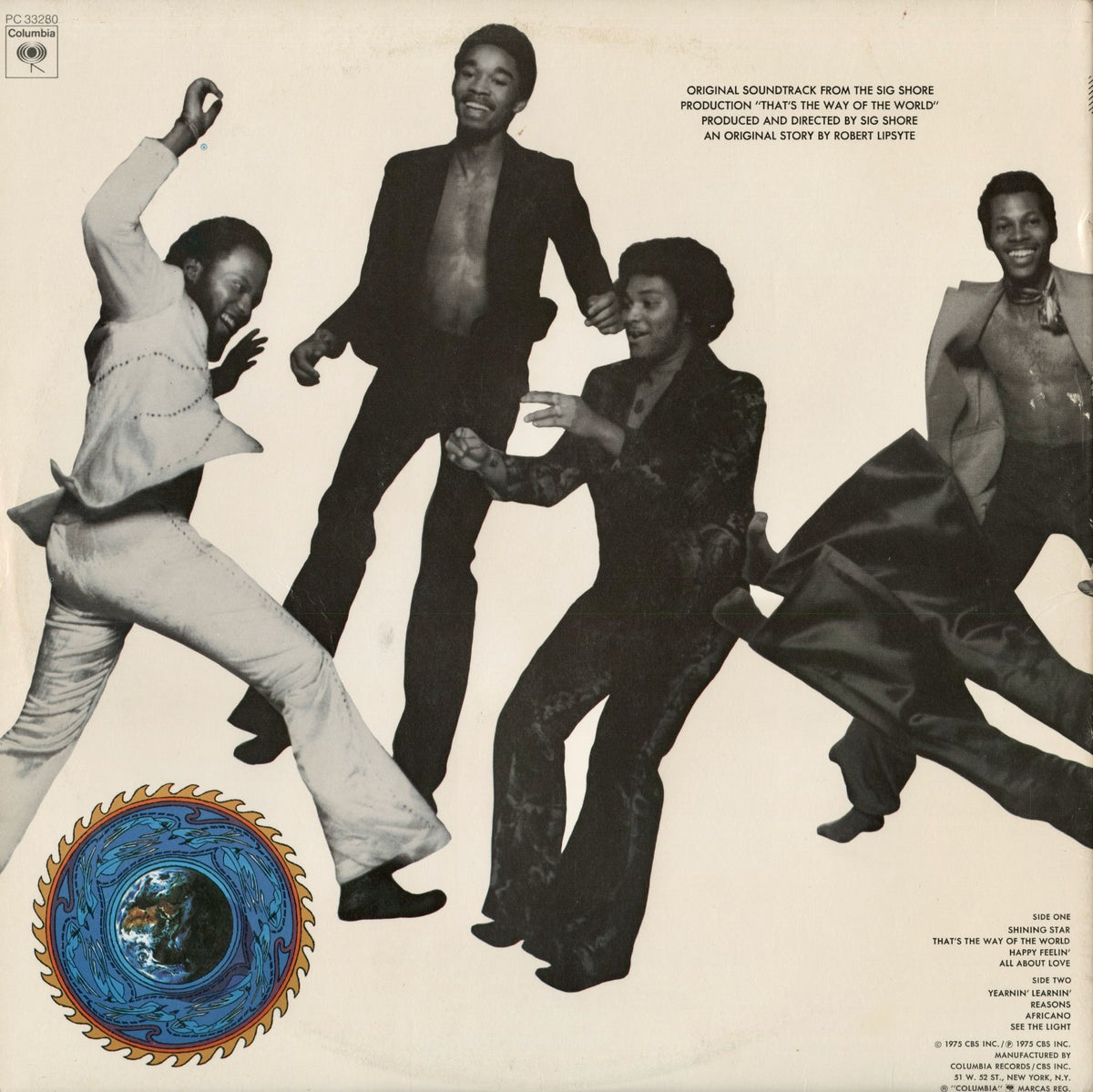 Earth Wind & Fire – That's The Way Of The World (PC 33280) 1975 US Columbia｜中古LP