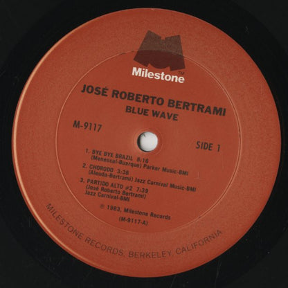 Jose Roberto Bertrami - Blue Wave (M-9117) 1983 US Milestone｜中古LP