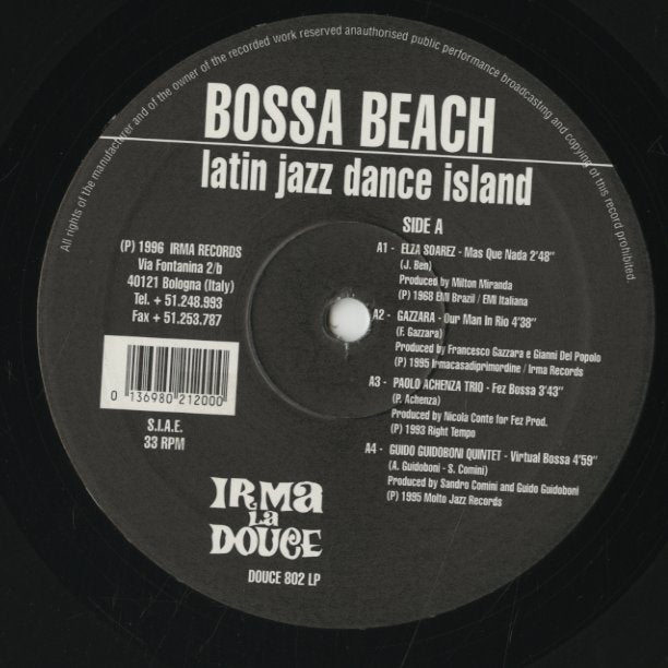 V.A./ Bossa Beach - Latin Dance Jazz Island -2LP (DOUCE802LP)