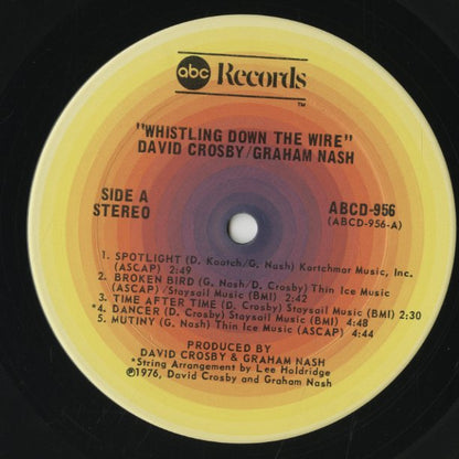 Crosby - Nash / クロスビー ナッシュ / Whistling Down The Wire (ABCD-956)