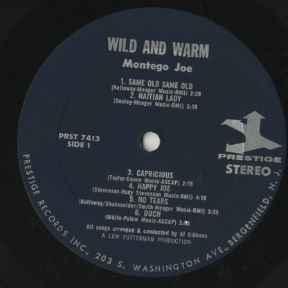 Montego Joe / モンテゴ・ジョー / Wild & Warm (PRST 7413)
