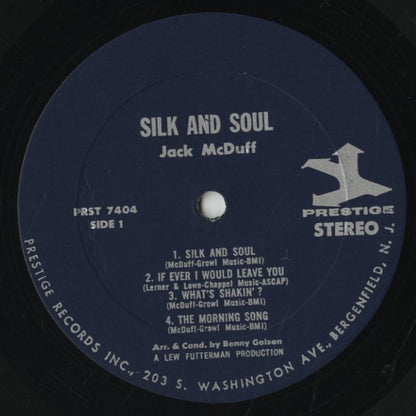 Brother Jack McDuff / ブラザー・ジャック・マクダフ / Silk And Soul (PRST7404)