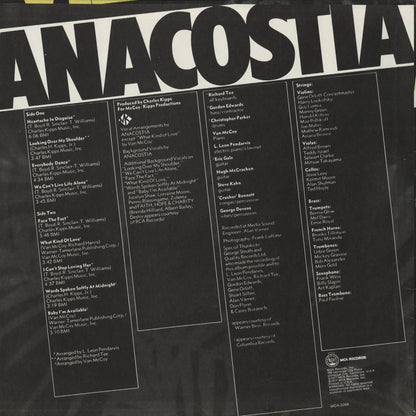 Anacostia - Anacostia (MCA-2269) 1977 US MCA｜中古LP