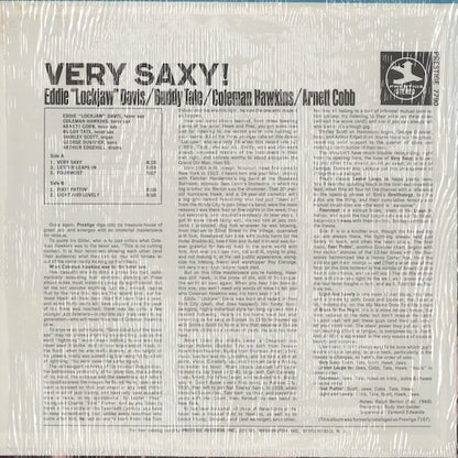 Eddie "Lockjaw" Davis / Buddy Tate / Coleman Hawkins / Arnett Cobb - Very Saxy (PR-7790) 1971 US Prestige｜中古LP