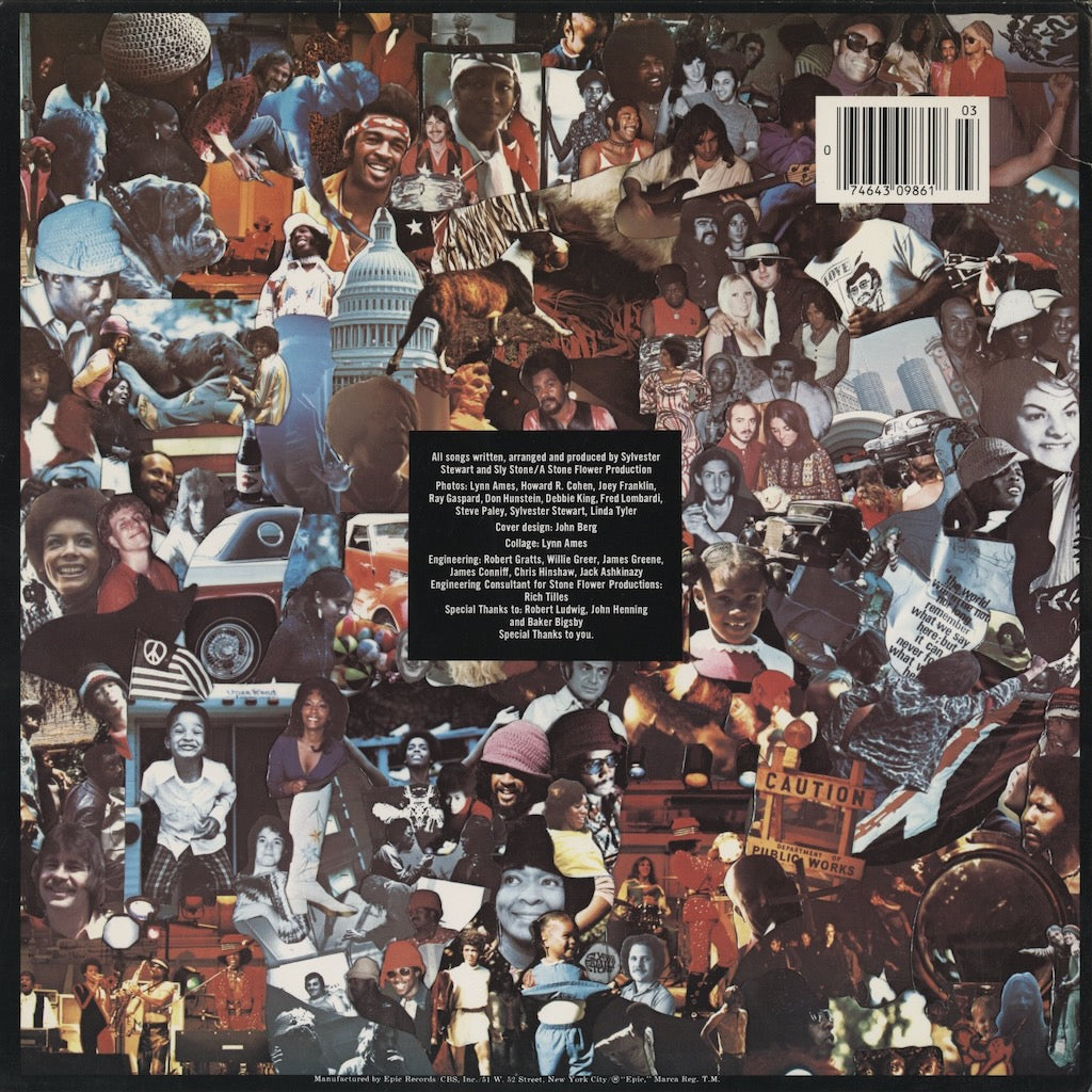Sly & The Family Stone / スライ＆ザ・ファミリー・ストーン / There's A Riot Goin' On (PE 30986) US盤リイシュー